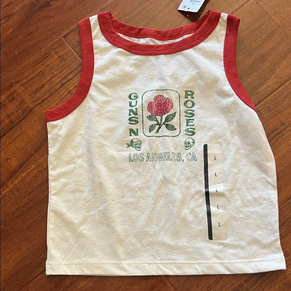 Kids Guns & Roses Tank Top